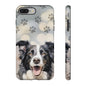 Border Collie Phone Case by Tough Cases (Apple iPhone, Samsung Galaxy, and Google Pixel)