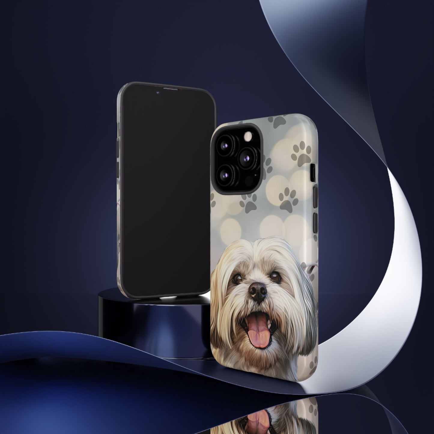 Lhasa Apso Phone Case by Tough Cases (Apple iPhone, Samsung Galaxy, and Google Pixel)