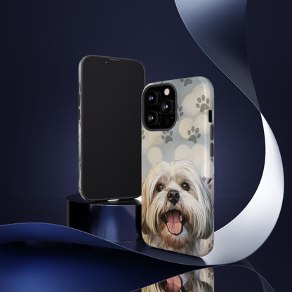 Lhasa Apso Phone Case by Tough Cases (Apple iPhone, Samsung Galaxy, and Google Pixel)
