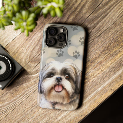 Shih Tzu iPhone 15 Case by Tough Cases (iPhone 15, Pro, Plus and Pro Max)
