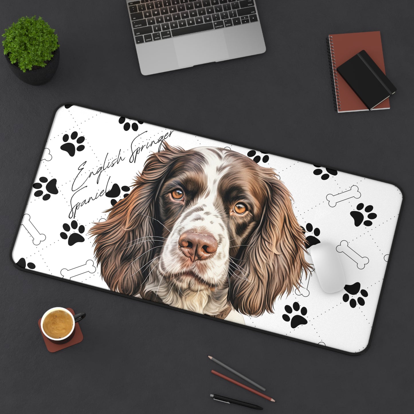 English Springer Spaniel Desk Mat