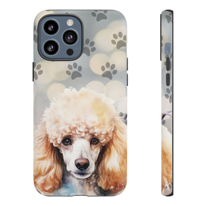 Poodle Phone Case by Tough Cases (Apple iPhone, Samsung Galaxy, and Google Pixel )