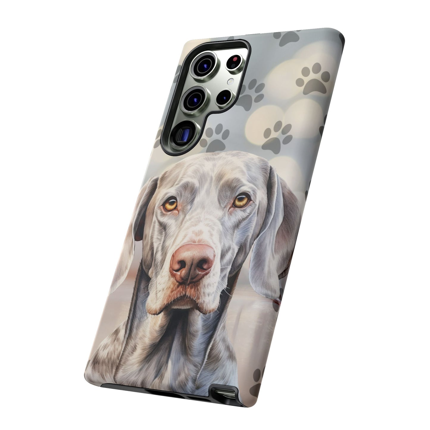 Weimaraner Phone Case by Tough Cases (Apple iPhone, Samsung Galaxy, and Google Pixel)