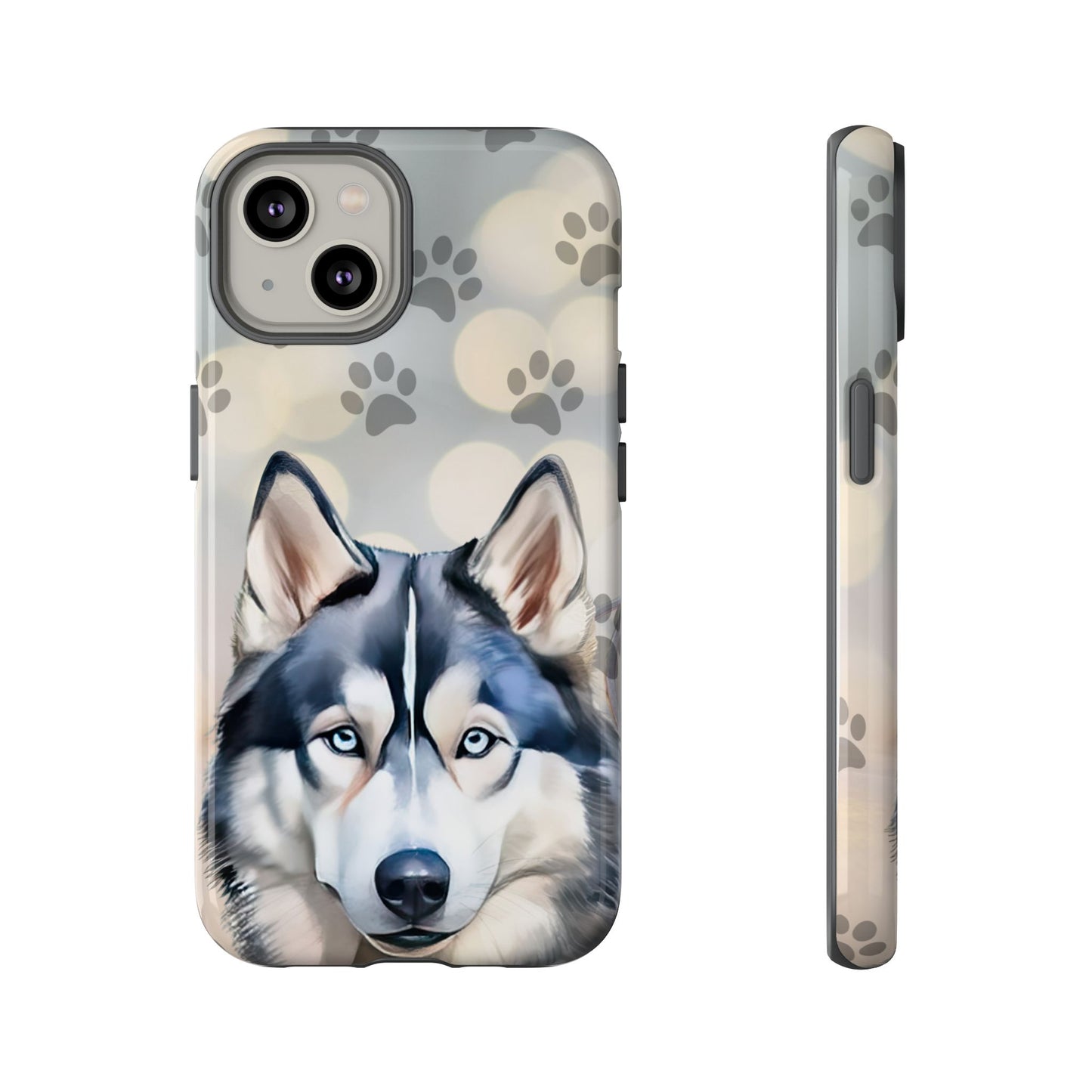 Siberian Husky Phone Cases by Tough Cases (Apple iPhone, Samsung Galaxy, and Google Pixel)