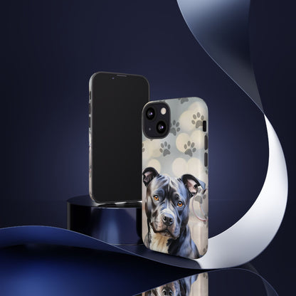Staffordshire Bull Terrier by Tough Cases (Apple iPhone, Samsung Galaxy, and Google Pixel)