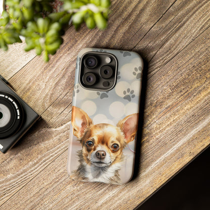 Chihuahua phone case by Tough Cases (Apple iPhone, Samsung Galaxy, and Google Pixel)