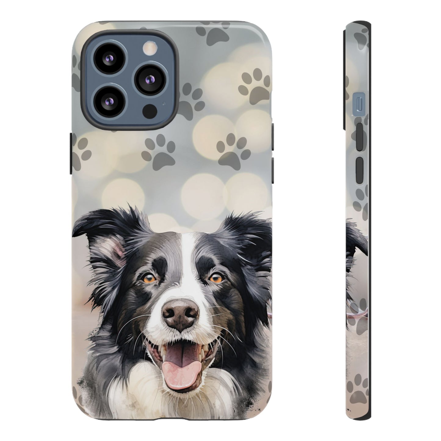 Border Collie Phone Case by Tough Cases (Apple iPhone, Samsung Galaxy, and Google Pixel)