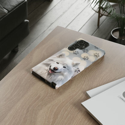 Samoyed Phone Case by Tough Cases (Apple iPhone, Samsung Galaxy, and Google Pixel)