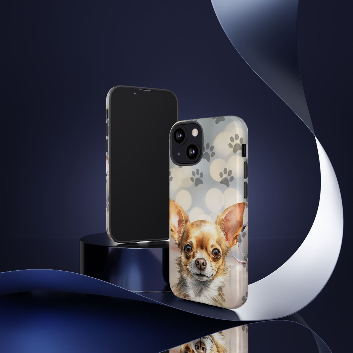 Chihuahua phone case by Tough Cases (Apple iPhone, Samsung Galaxy, and Google Pixel)