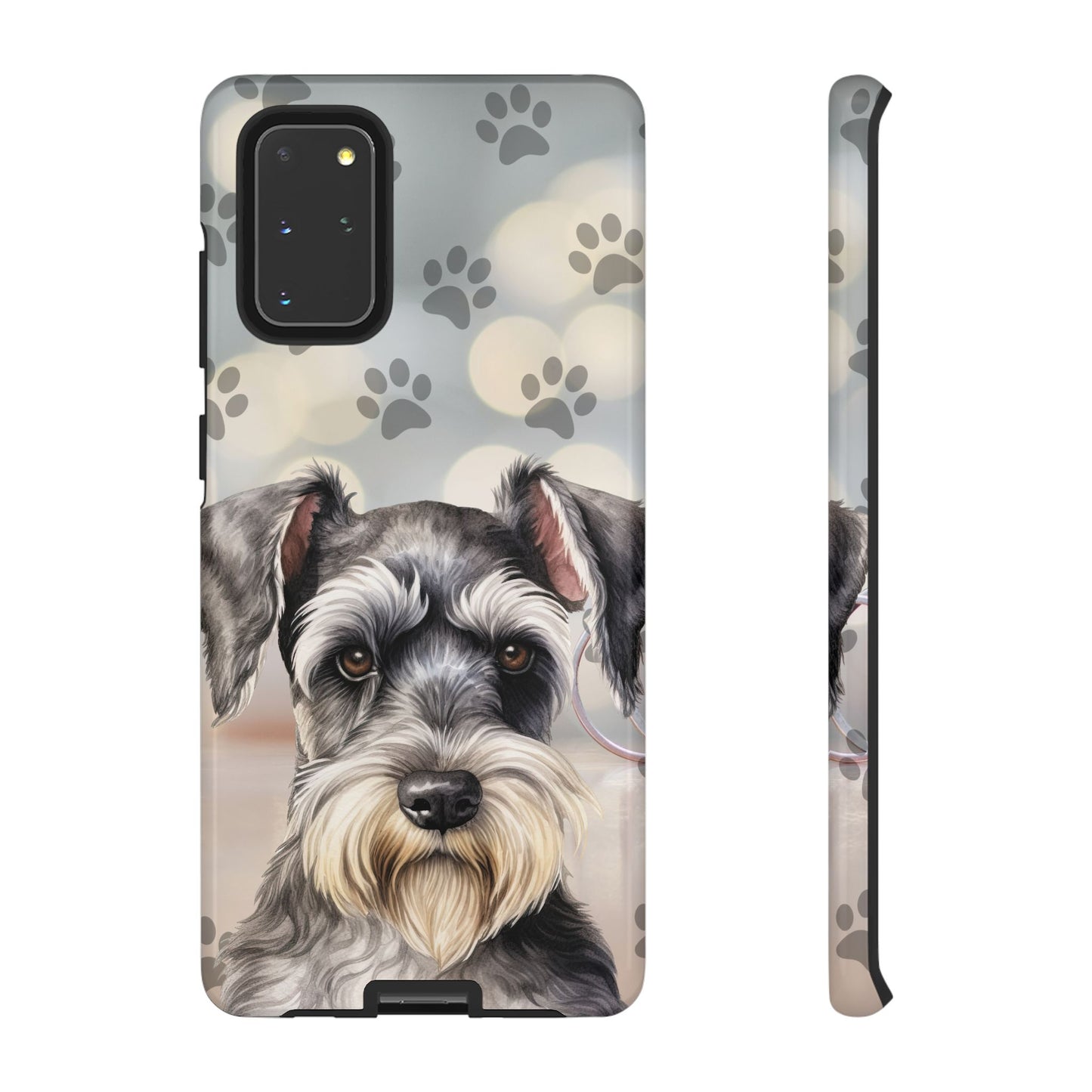 Miniature Schnauzer by Tough Cases (Apple iPhone, Samsung Galaxy, and Google Pixel)