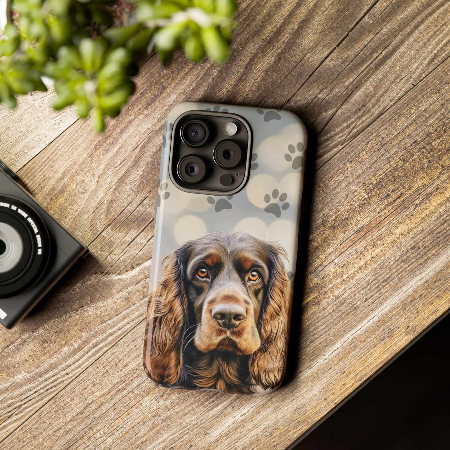 English Cocker Spaniel Phone Case by Tough Cases (Apple iPhone, Samsung Galaxy, and Google Pixel)