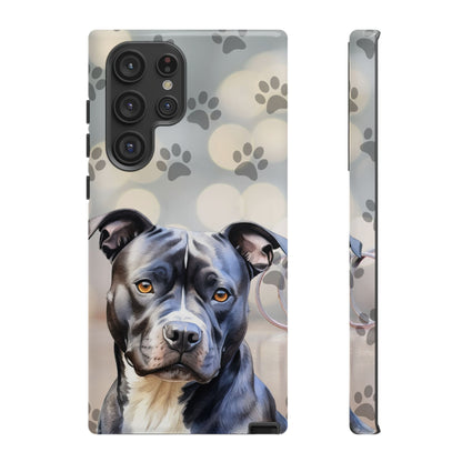 Staffordshire Bull Terrier by Tough Cases (Apple iPhone, Samsung Galaxy, and Google Pixel)
