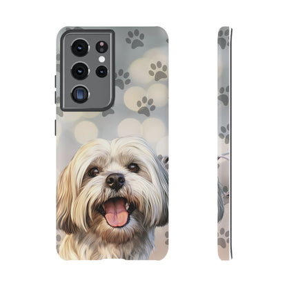 Lhasa Apso Phone Case by Tough Cases (Apple iPhone, Samsung Galaxy, and Google Pixel)