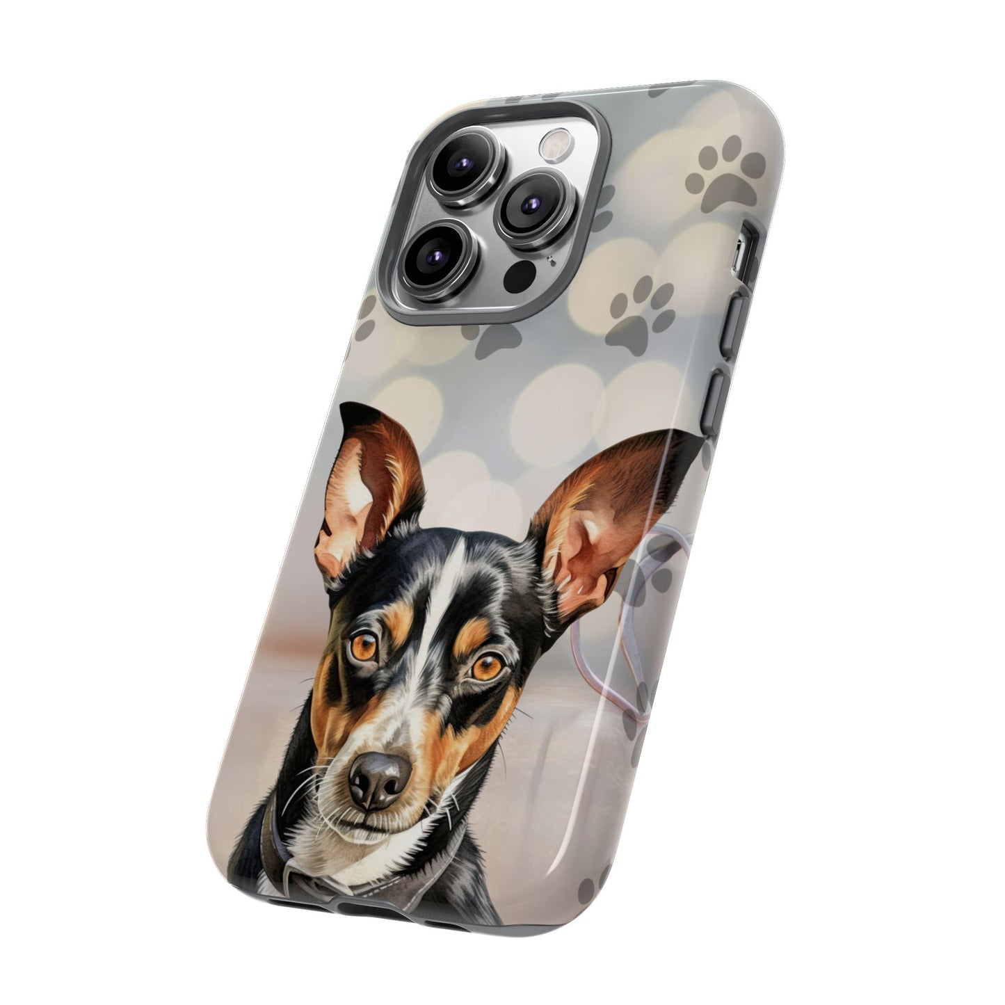 Rat Terrier by Tough Cases a (Apple iPhone, Samsung Galaxy, and Google Pixel)