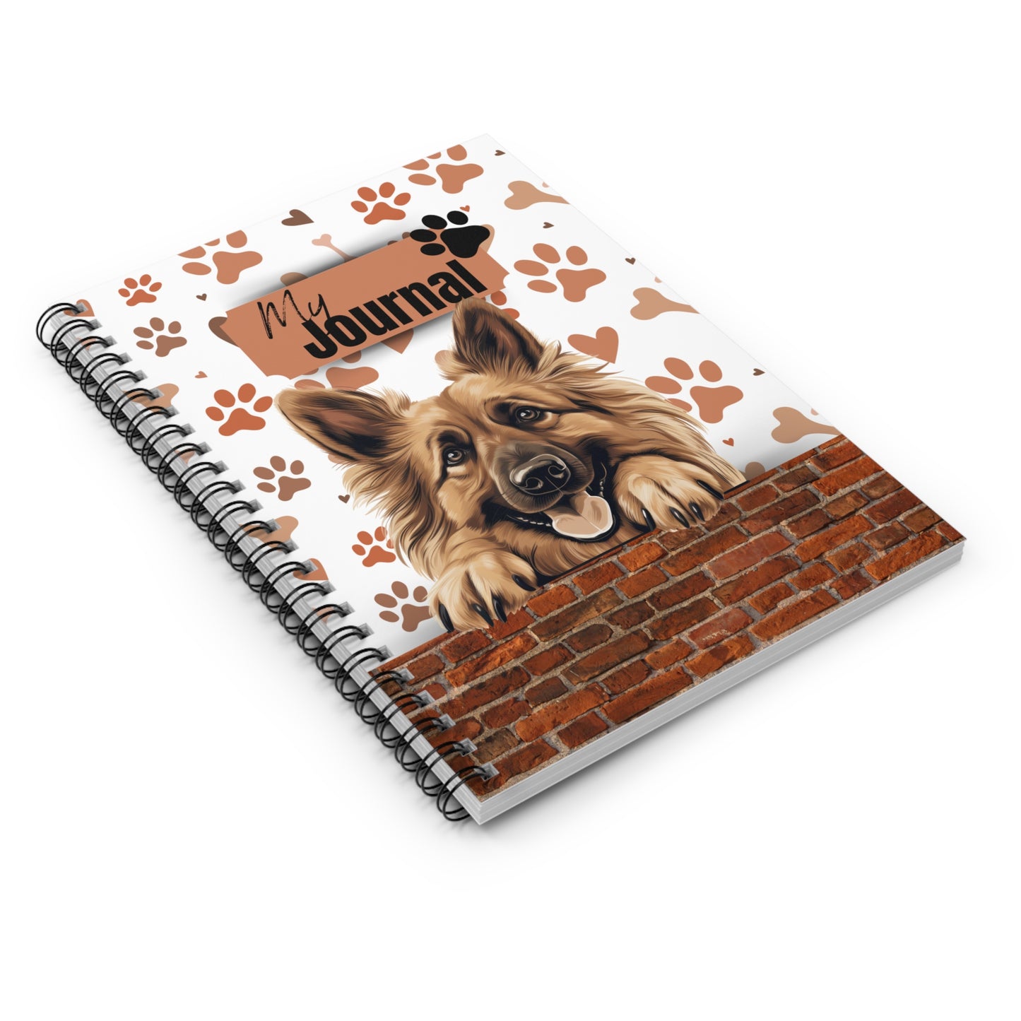 Belgian Tervuren Spiral Notebook - Ruled Line