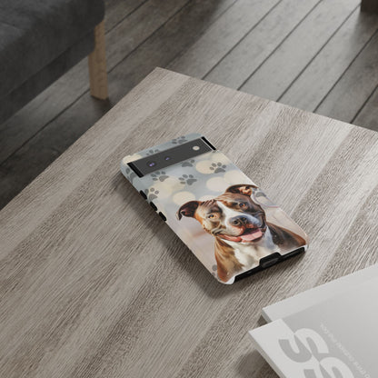 Phone Case by Tough Cases (Apple iphone, Samsung Galaxy, Google Pixel) Staffordshire Terrier