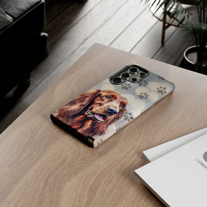Irish Setter Phone Case by Tough Cases (Apple iPhone, Samsung Galaxy, and Google Pixel)