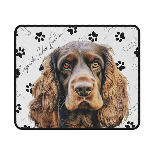 English Cocker Spaniel  Gaming Mouse Pad