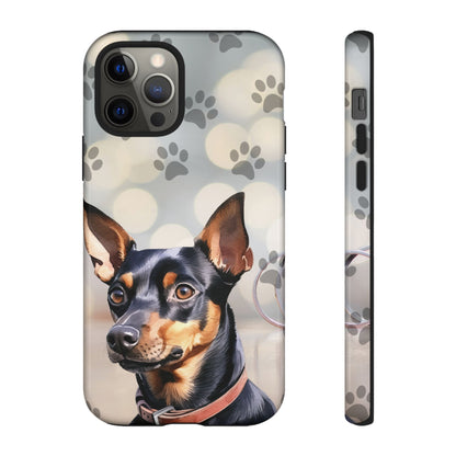 Miniature Pinscher by Tough Cases (Apple iPhone, Samsung Galaxy, and Google Pixel)