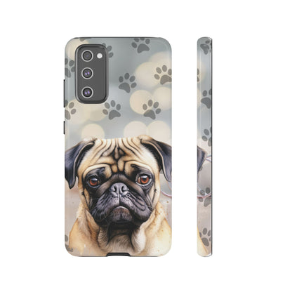 Pug Phone Case by Tough Cases (Apple iPhone, Samsung Galaxy, and Google Pixel)