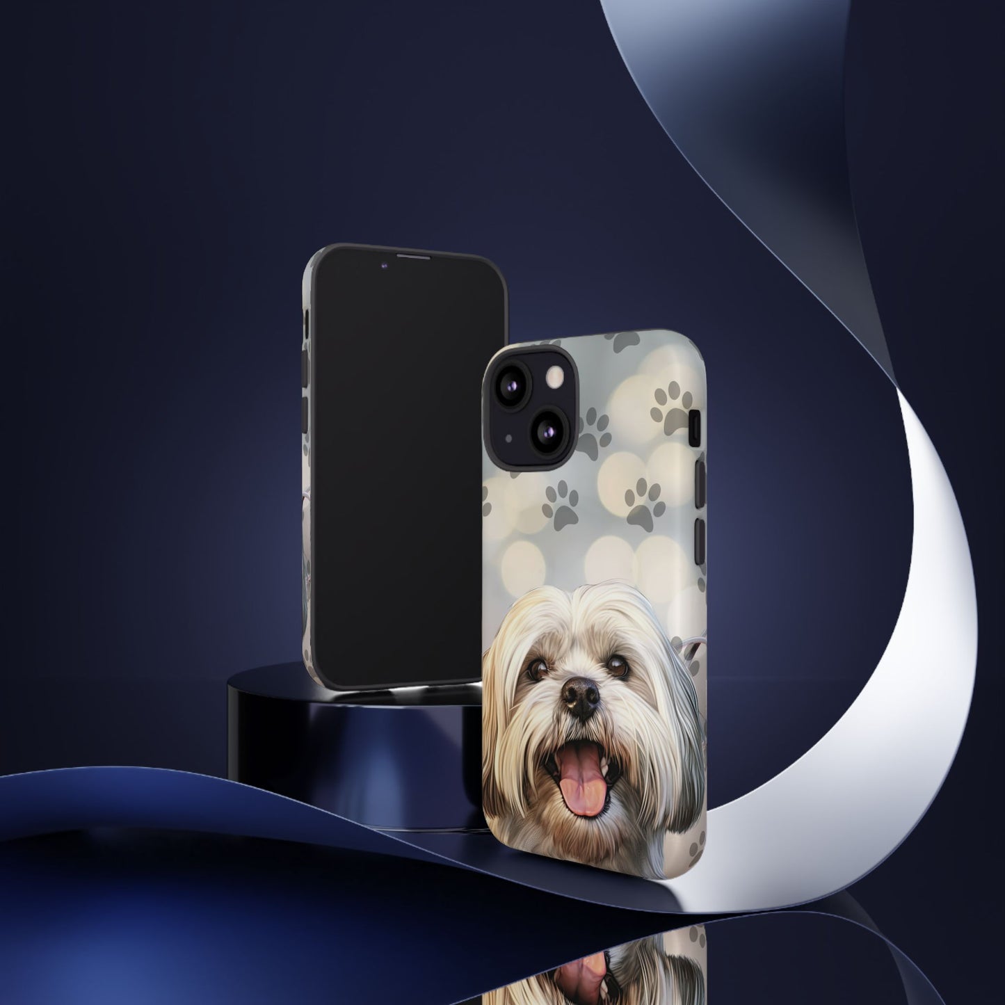 Lhasa Apso Phone Case by Tough Cases (Apple iPhone, Samsung Galaxy, and Google Pixel)