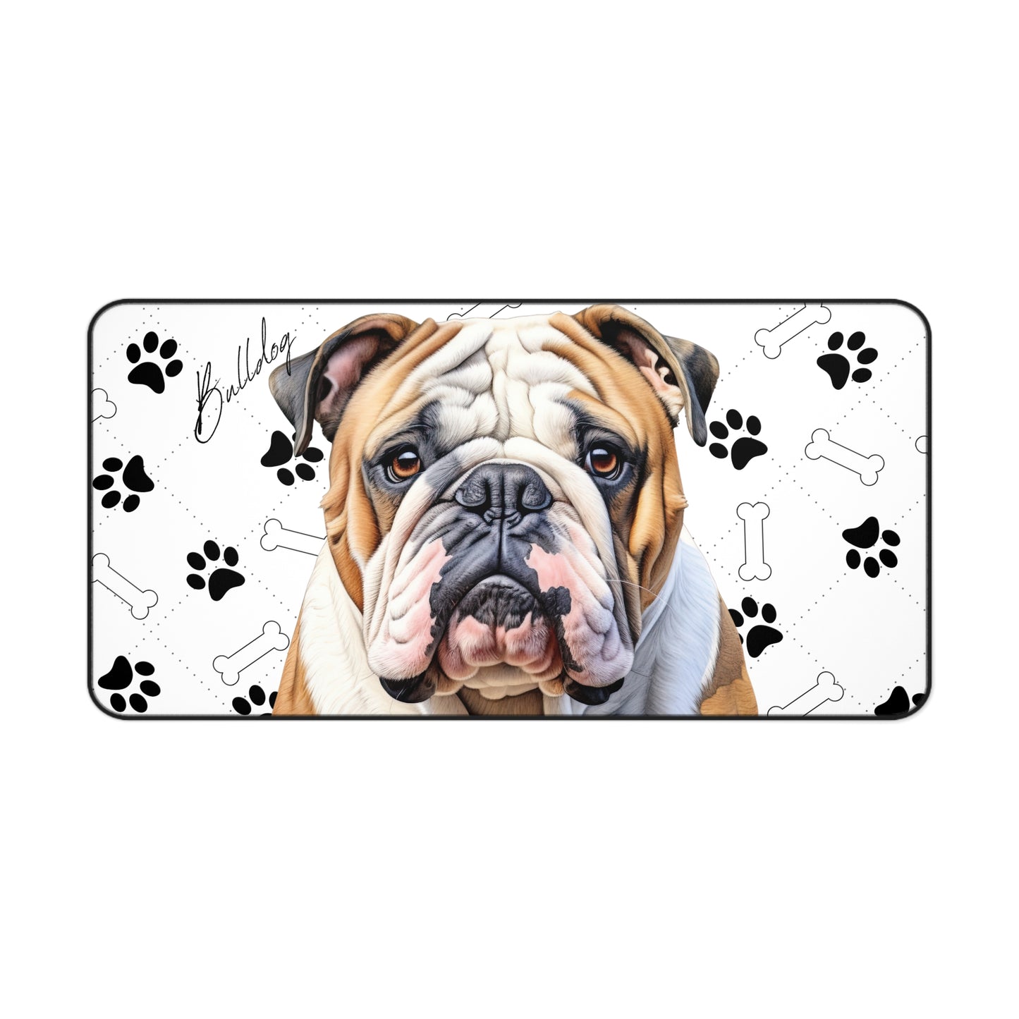 Bulldog Desk Mat