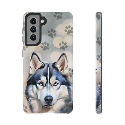 Siberian Husky Phone Cases by Tough Cases (Apple iPhone, Samsung Galaxy, and Google Pixel)