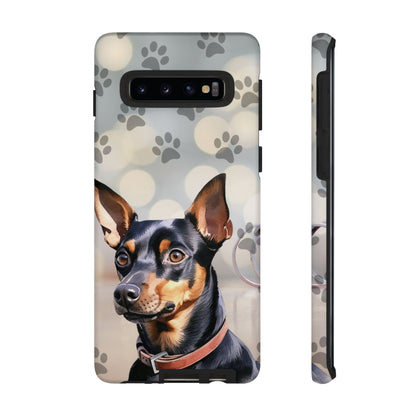 Miniature Pinscher by Tough Cases (Apple iPhone, Samsung Galaxy, and Google Pixel)