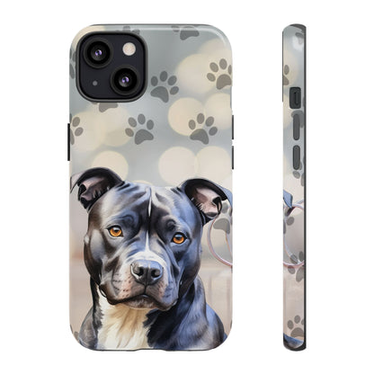 Staffordshire Bull Terrier by Tough Cases (Apple iPhone, Samsung Galaxy, and Google Pixel)
