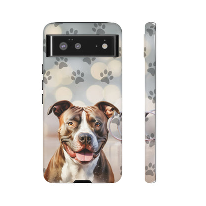 Phone Case by Tough Cases (Apple iphone, Samsung Galaxy, Google Pixel) Staffordshire Terrier