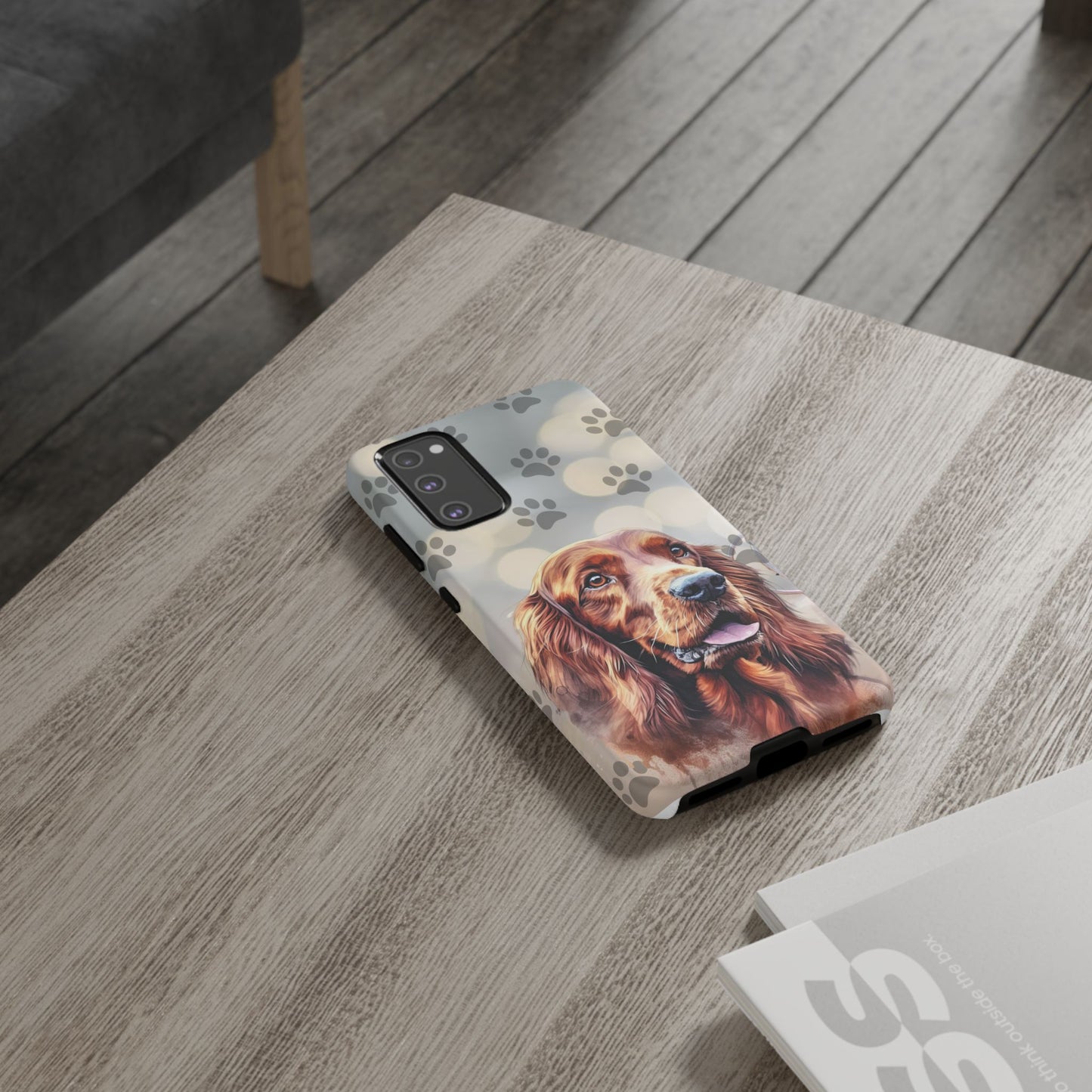 Irish Setter Phone Case by Tough Cases (Apple iPhone, Samsung Galaxy, and Google Pixel)