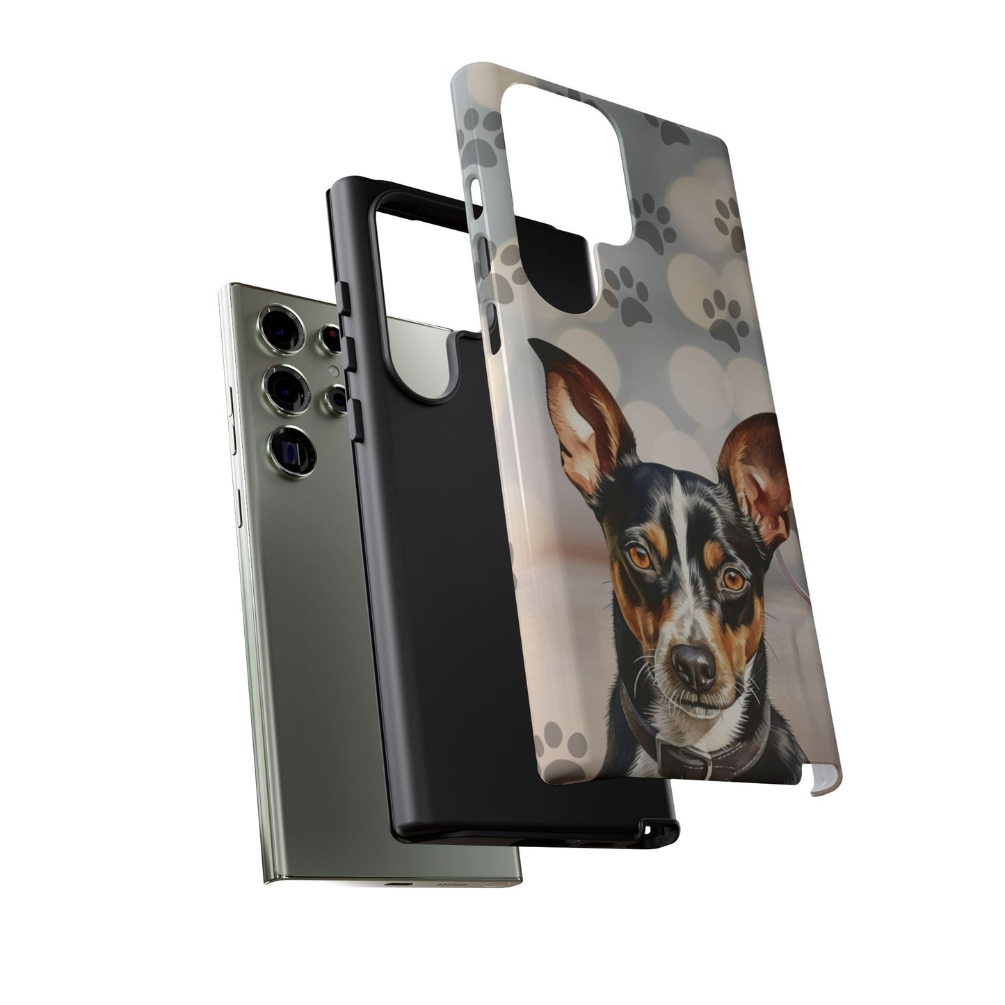 Rat Terrier by Tough Cases a (Apple iPhone, Samsung Galaxy, and Google Pixel)