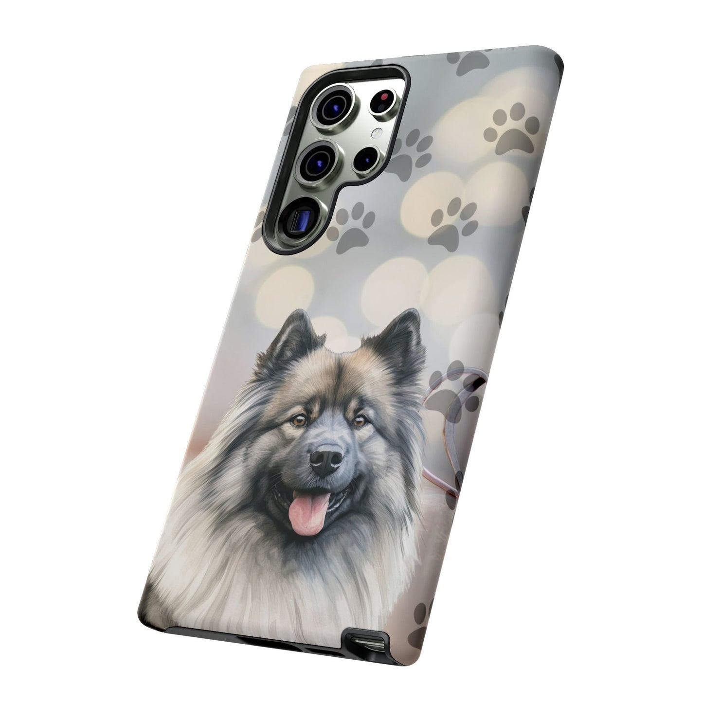 Keeshond Phone Case by Tough Cases ( Apple iPhone, Samsung Galaxy, and Google Pixel)