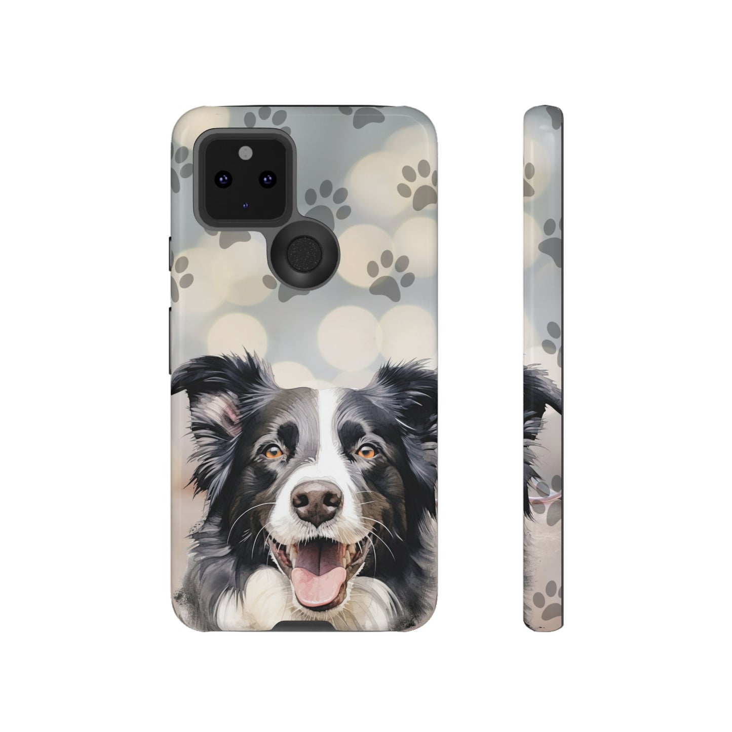 Border Collie Phone Case by Tough Cases (Apple iPhone, Samsung Galaxy, and Google Pixel)