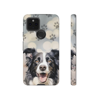 Border Collie Phone Case by Tough Cases (Apple iPhone, Samsung Galaxy, and Google Pixel)
