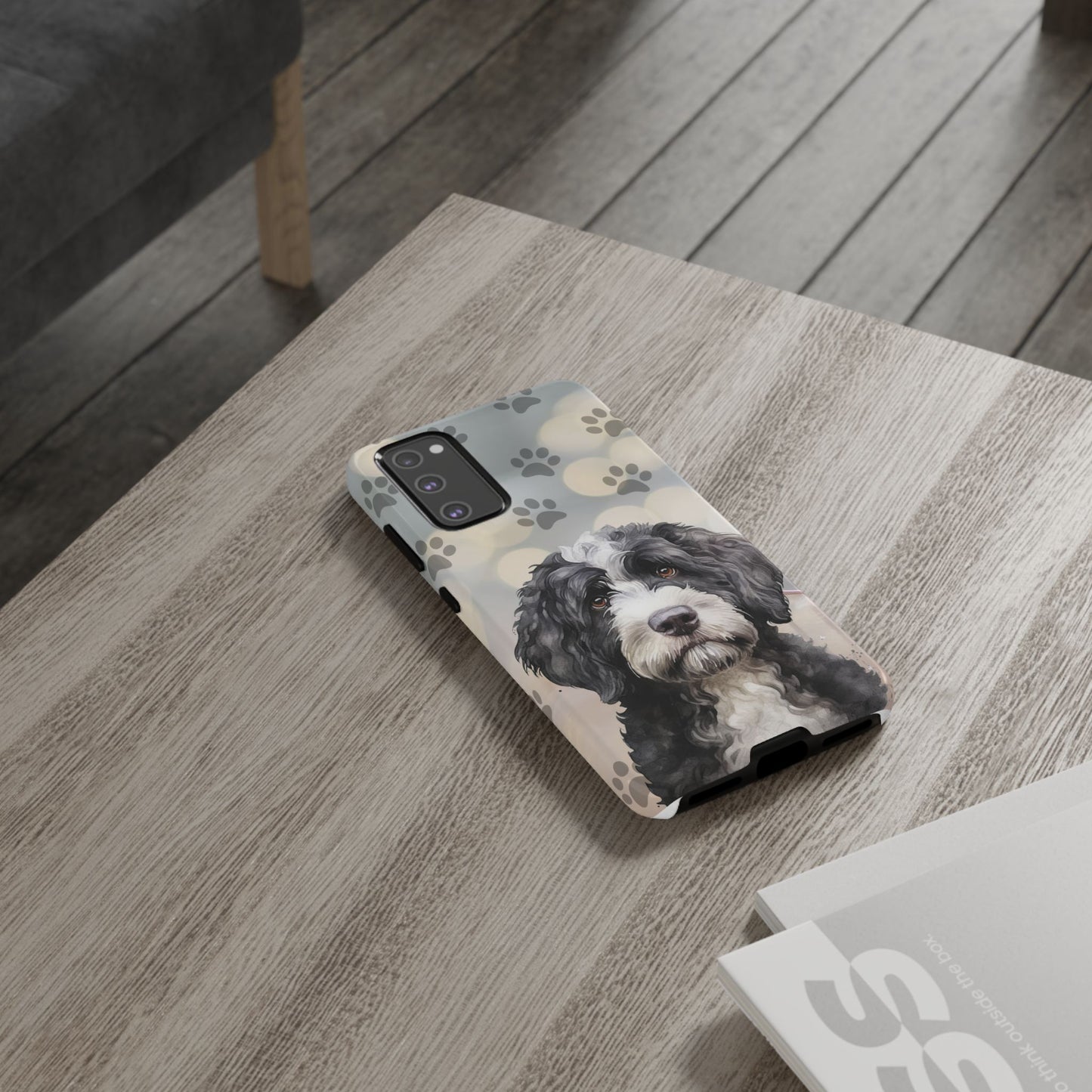 Portuguese Water Dog by Tough Cases (Apple iPhone, Samsung Galaxy, and Google Pixel)