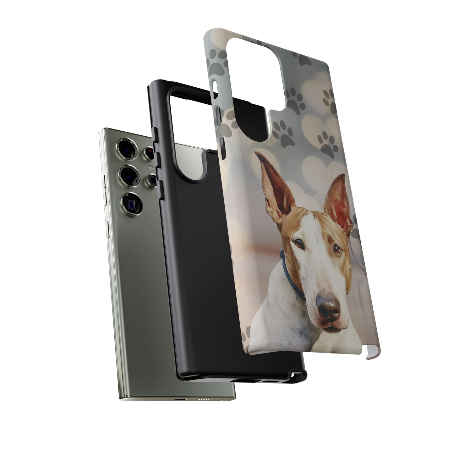 Bull Terrier Phone Case by Tough Cases (Apple iPhone, Samsung Galaxy, and Google Pixel)