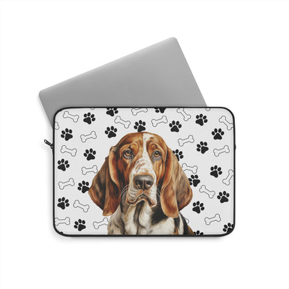 Basset Hound Laptop Sleeve