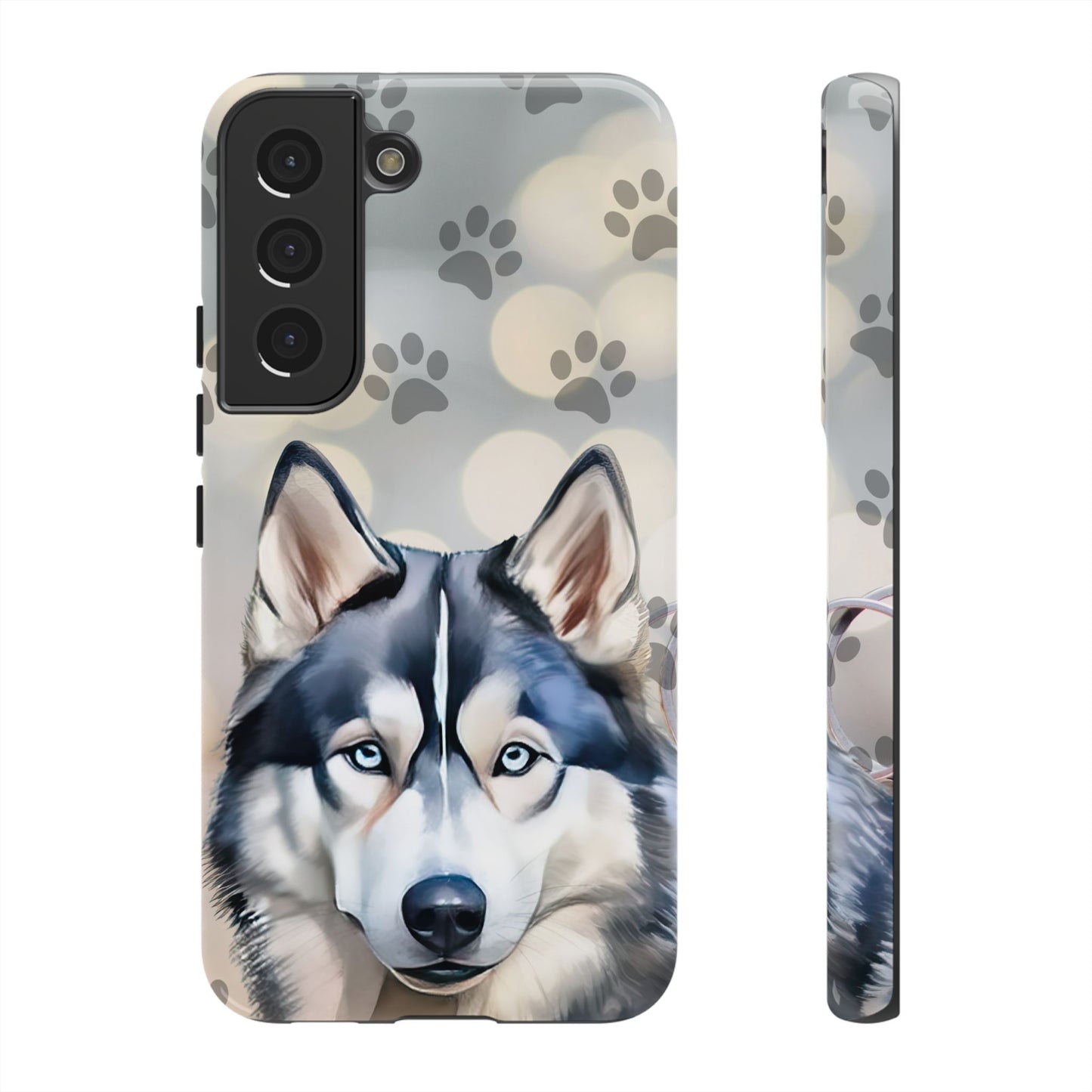 Siberian Husky Phone Cases by Tough Cases (Apple iPhone, Samsung Galaxy, and Google Pixel)