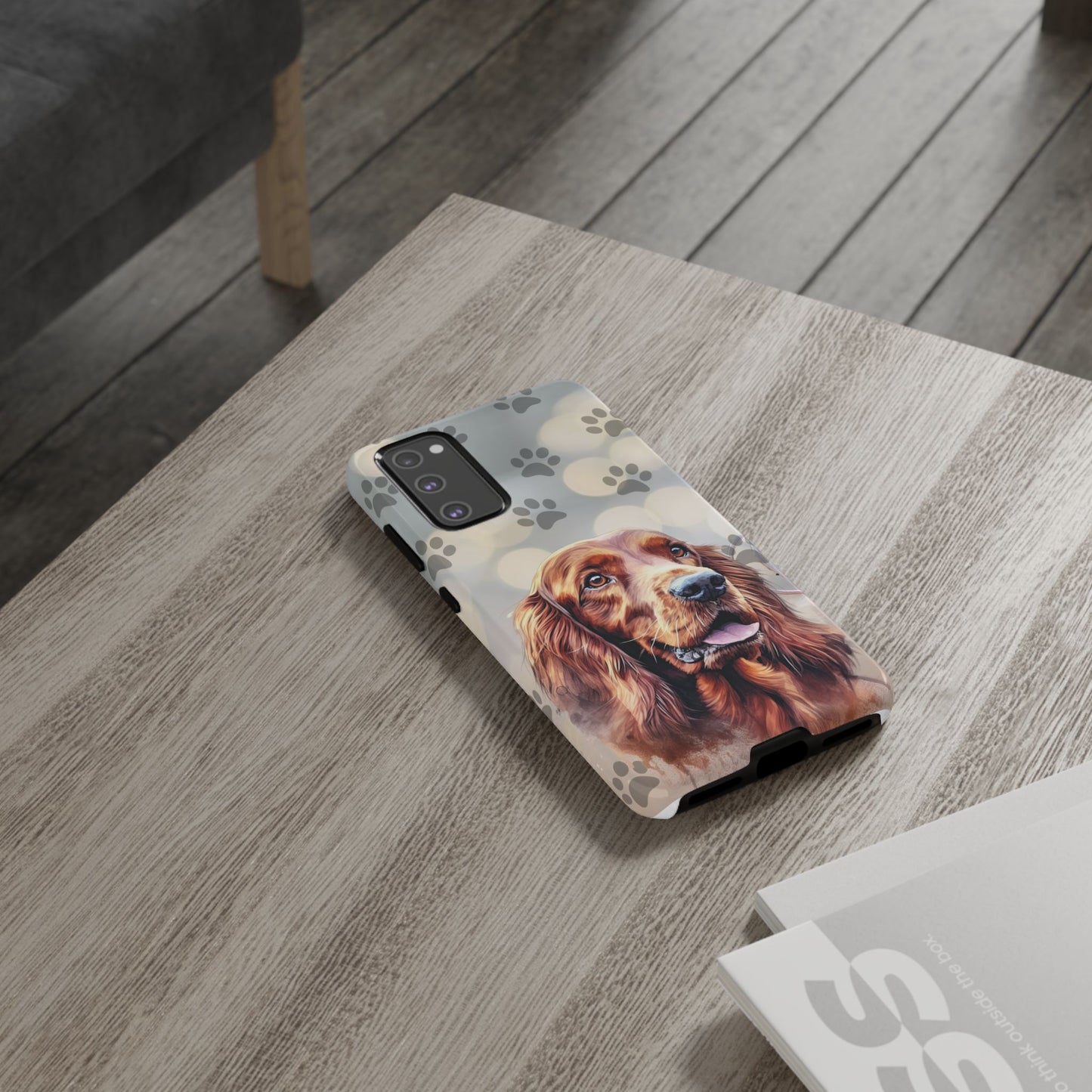 Irish Setter Phone Case by Tough Cases (Apple iPhone, Samsung Galaxy, and Google Pixel)