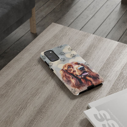 Irish Setter Phone Case by Tough Cases (Apple iPhone, Samsung Galaxy, and Google Pixel)