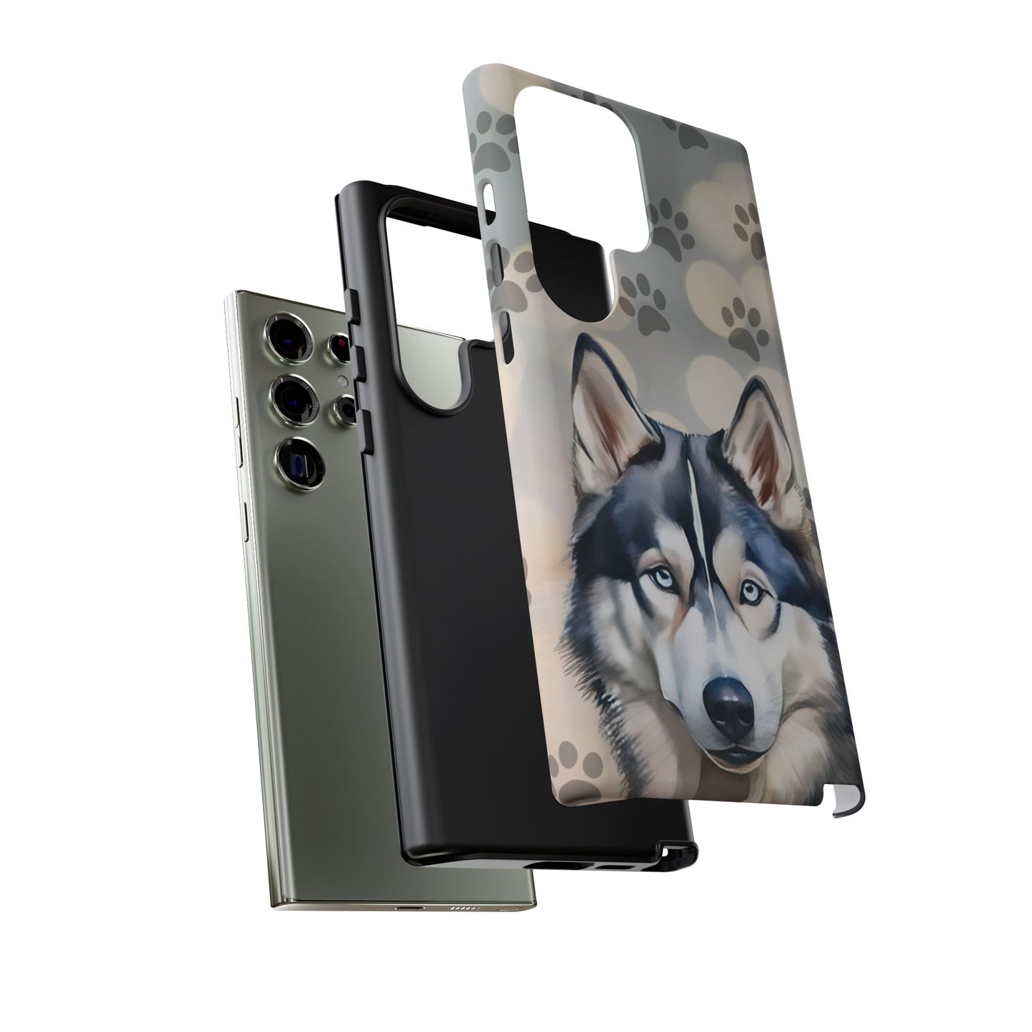 Siberian Husky Phone Cases by Tough Cases (Apple iPhone, Samsung Galaxy, and Google Pixel)