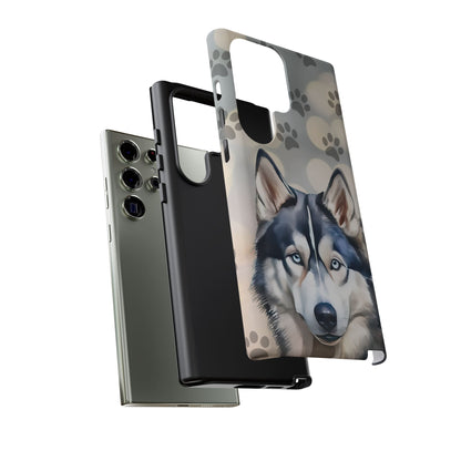 Siberian Husky Phone Cases by Tough Cases (Apple iPhone, Samsung Galaxy, and Google Pixel)
