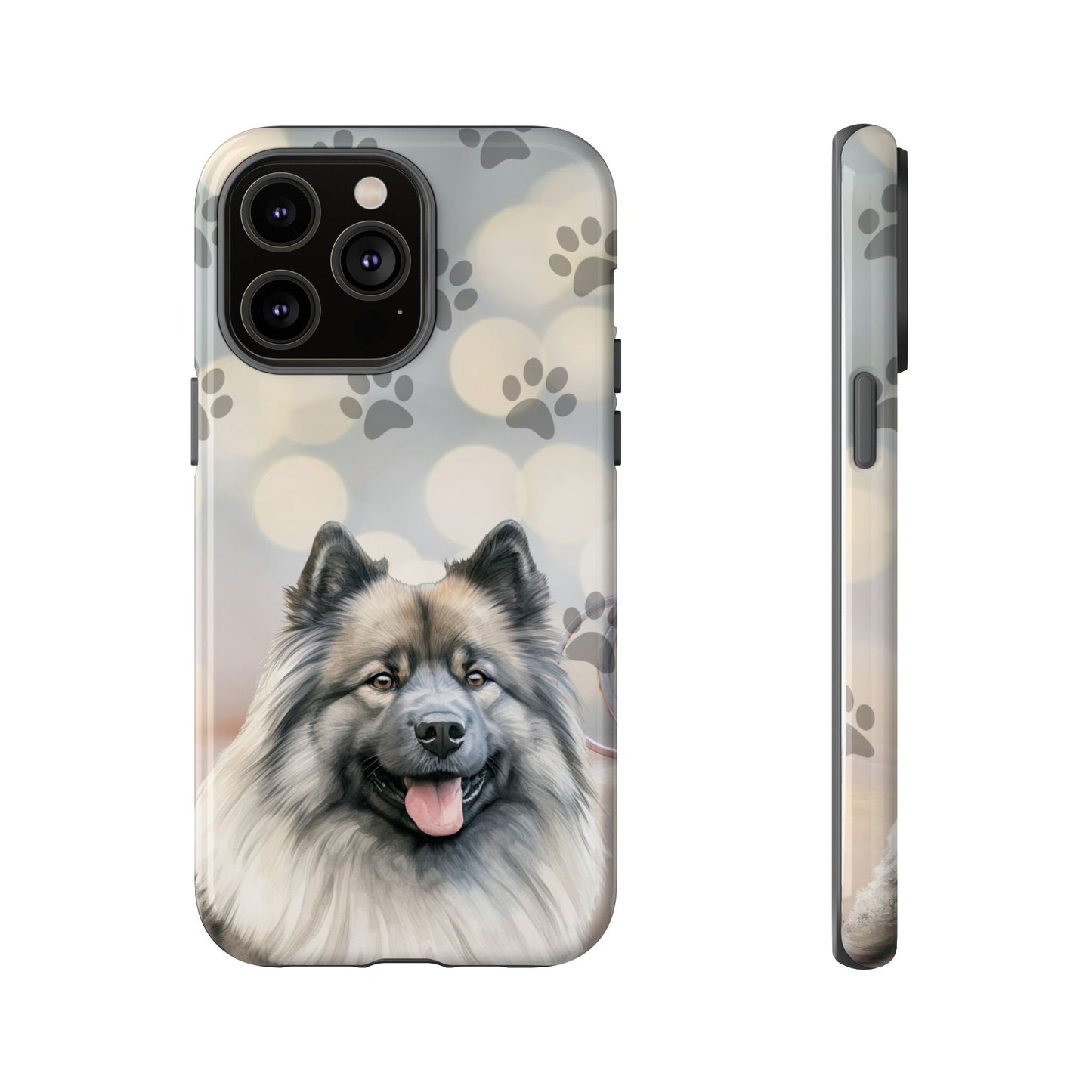Keeshond Phone Case by Tough Cases ( Apple iPhone, Samsung Galaxy, and Google Pixel)