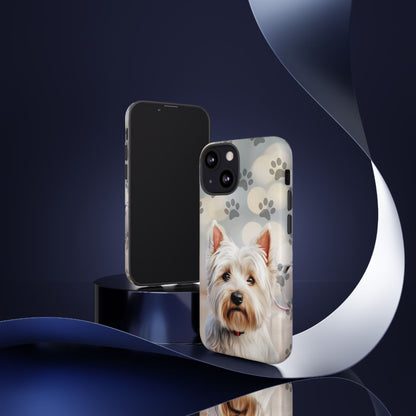 West Highland White Terrier by Tough Cases (Apple iPhone, Samsung Galaxy, and Google Pixel)
