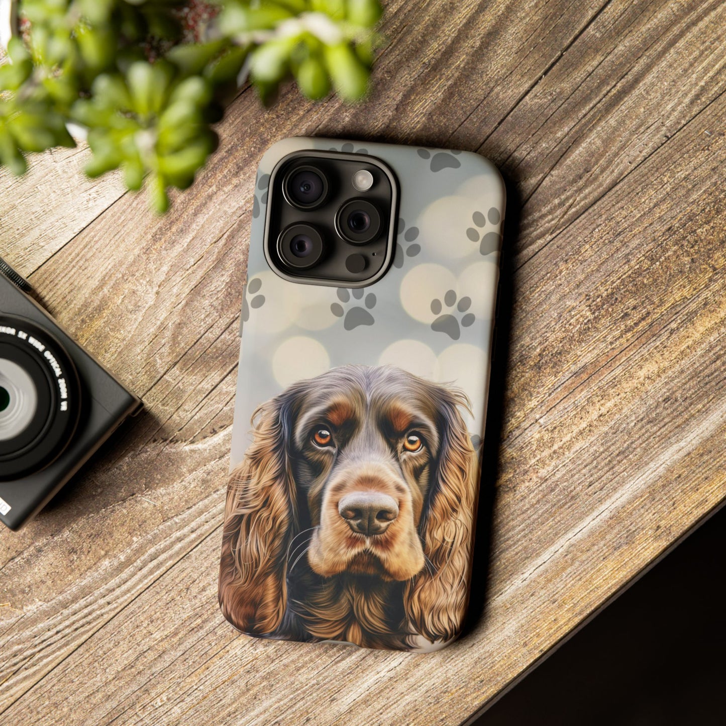 English Cocker Spaniel Phone Case by Tough Cases (Apple iPhone, Samsung Galaxy, and Google Pixel)