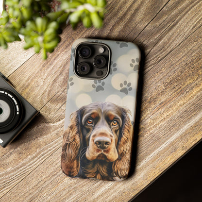 English Cocker Spaniel Phone Case by Tough Cases (Apple iPhone, Samsung Galaxy, and Google Pixel)