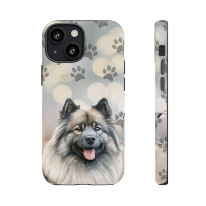 Keeshond Phone Case by Tough Cases ( Apple iPhone, Samsung Galaxy, and Google Pixel)
