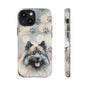 Keeshond Phone Case by Tough Cases ( Apple iPhone, Samsung Galaxy, and Google Pixel)