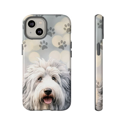 Old English Sheepdog by Tough Cases (Apple iPhone, Samsung Galaxy, and Google Pixel devices)